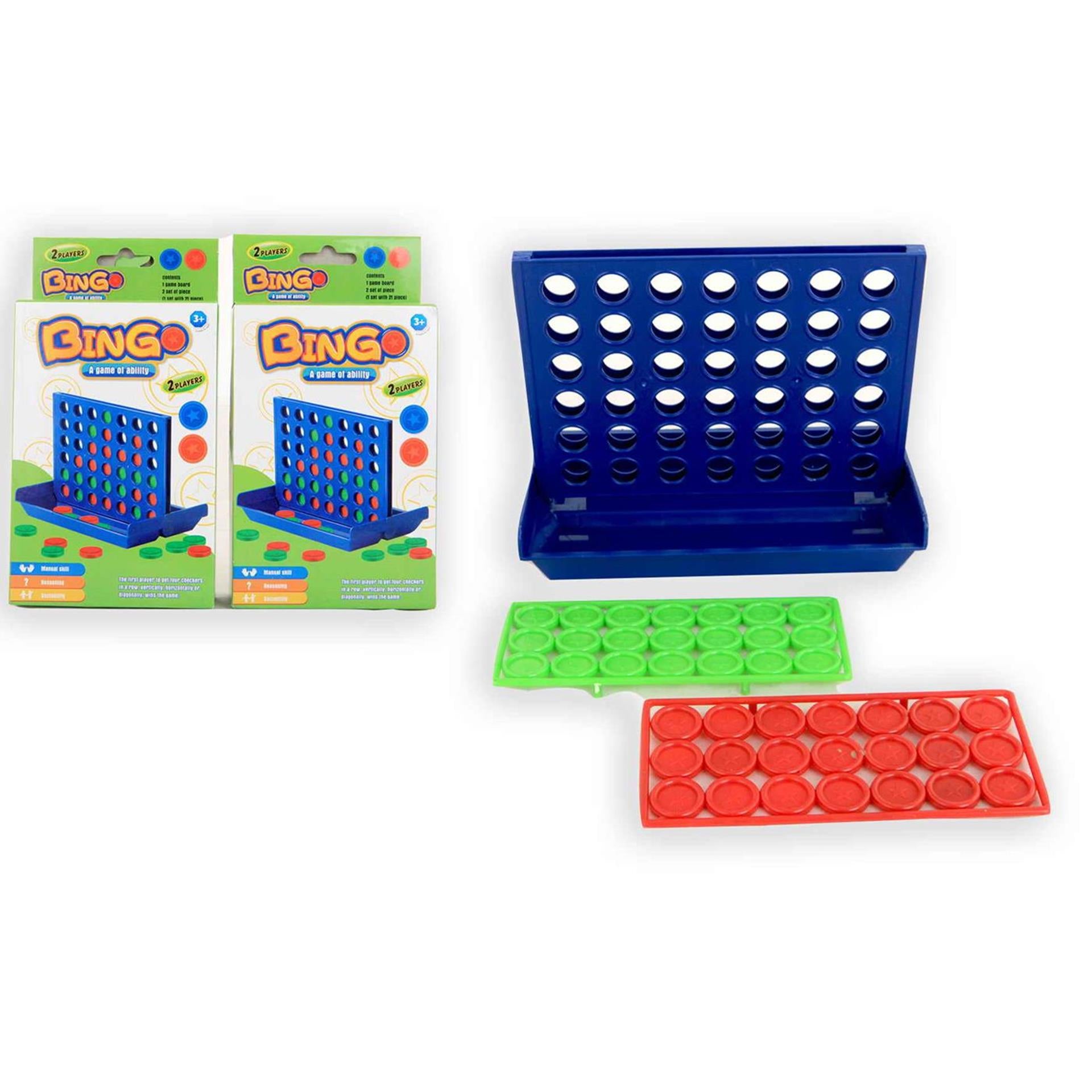 Spel 4 wint 19x20x3,5cm kunststof