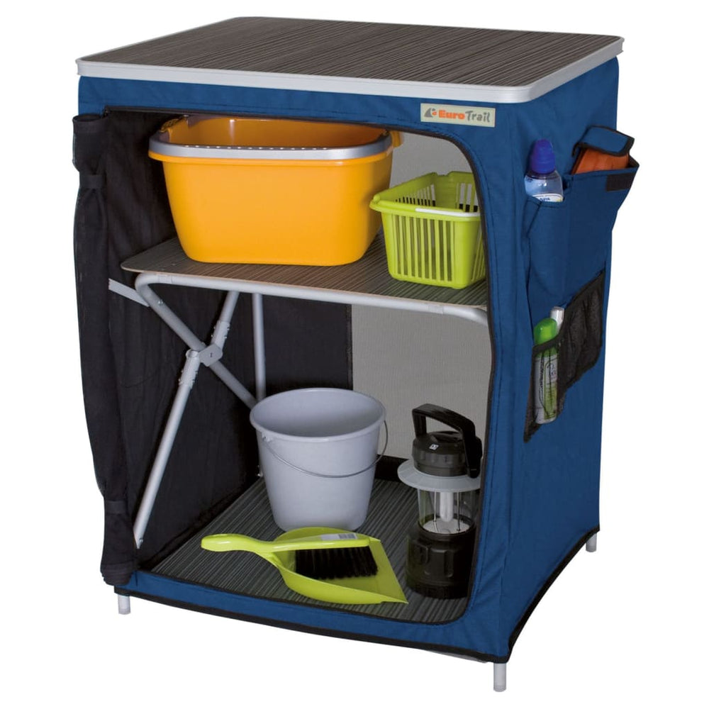 Eurotrail kampeerkast vallou 67x53x86 cm blauw
