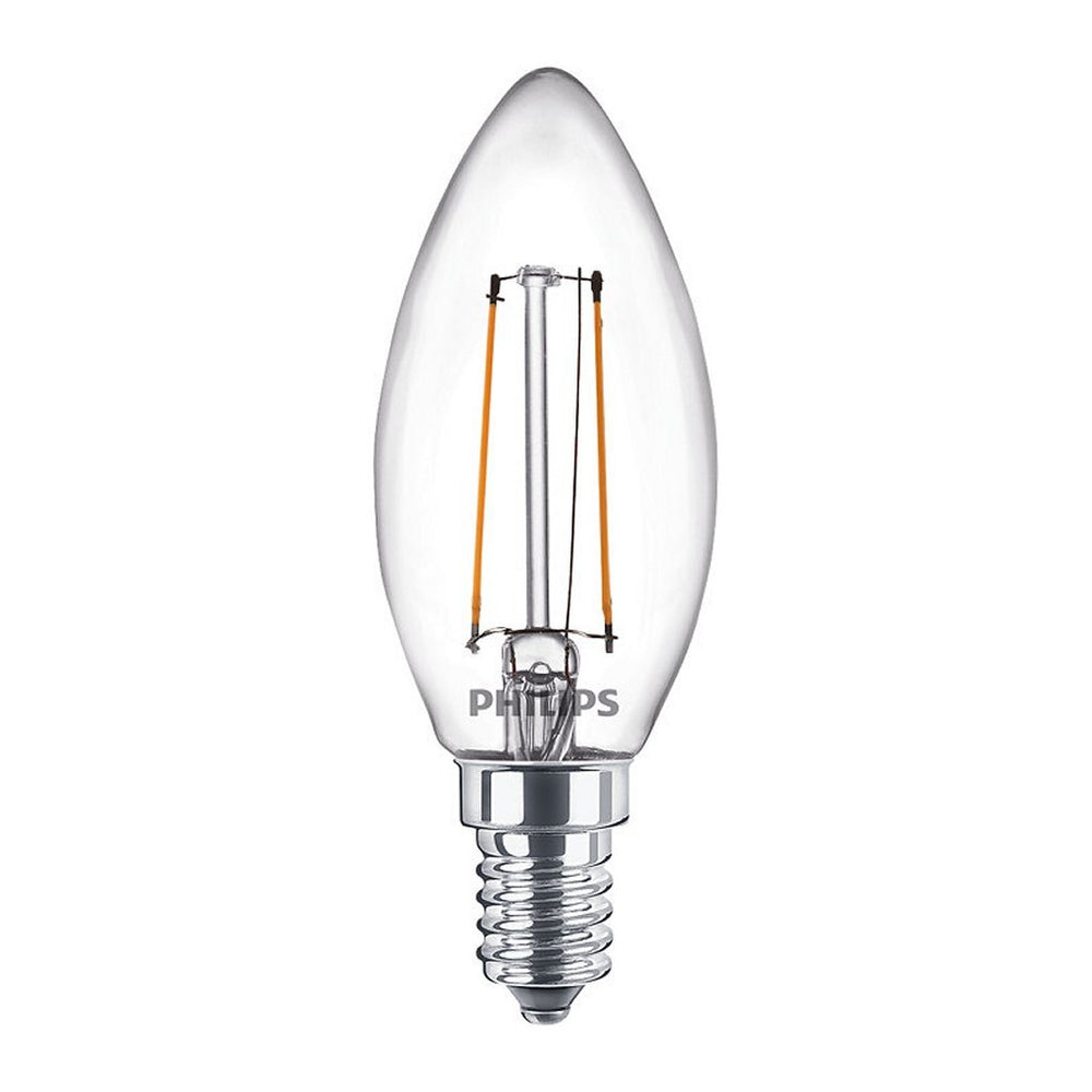 Philips led classic kaarslamp 25w b35 e14 warm wit