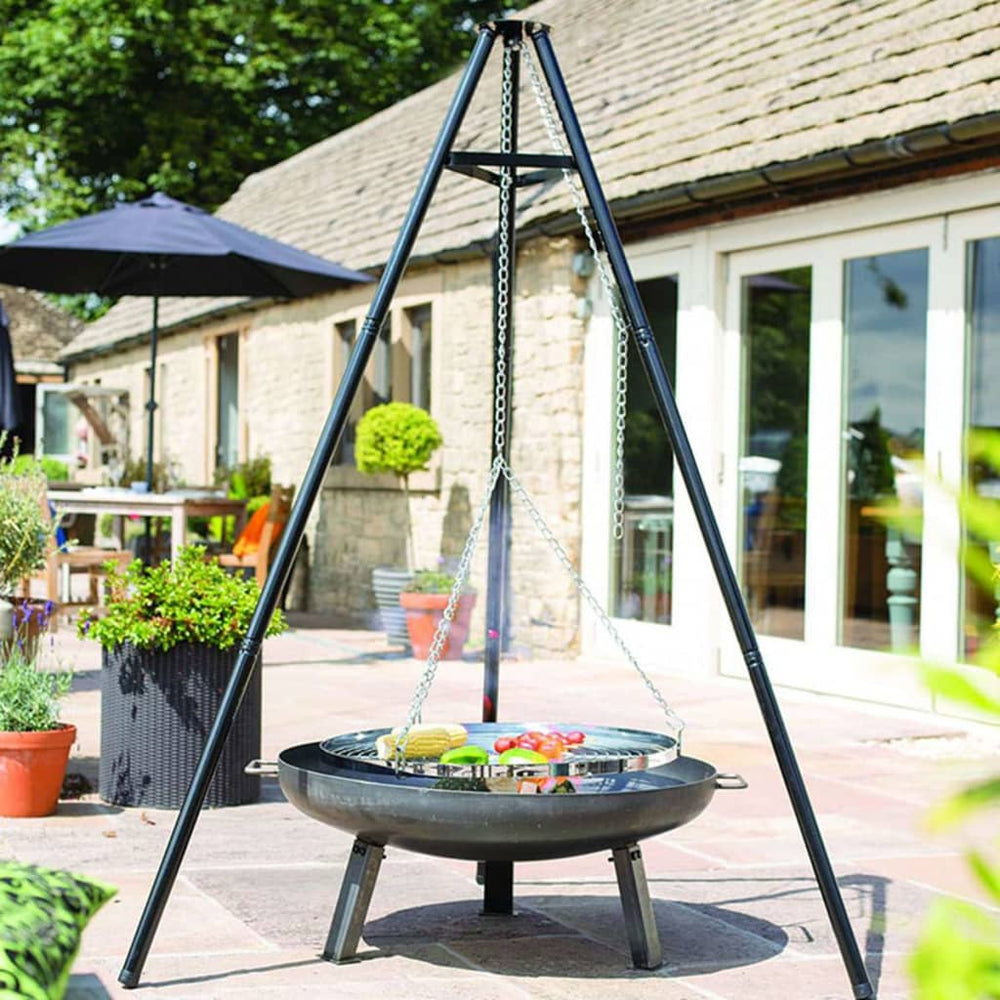 Redfire driepootbarbecue zwart 172 cm bbq statief