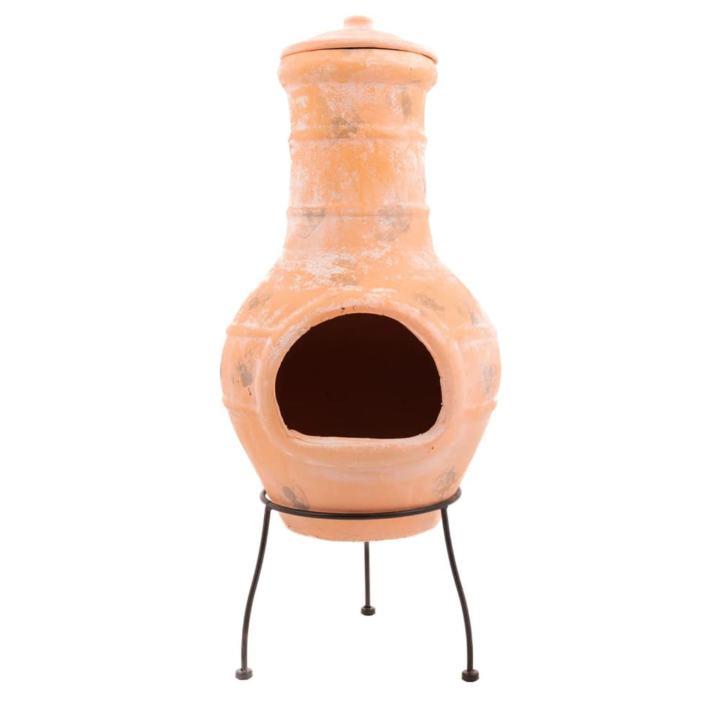 Redfire haard ster bloem klei strokleurig 86037