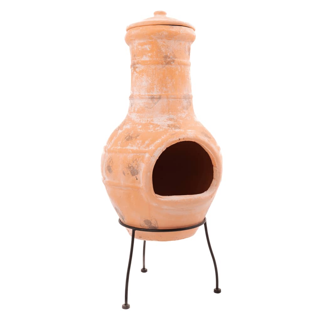 Redfire haard ster bloem klei strokleurig 86037