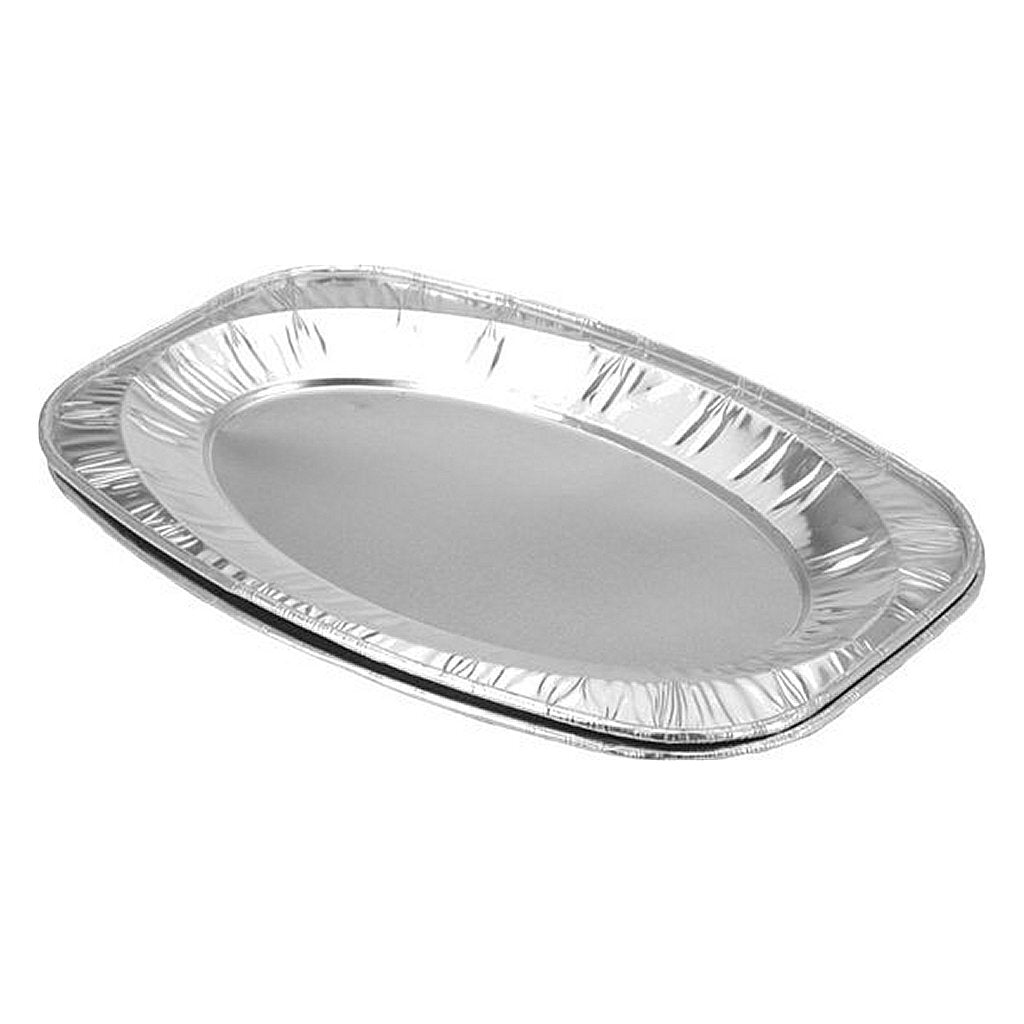 Excellent Houseware Houseware Aluminium Serveerschalen 42,5x28,5 cm 2 Stuks