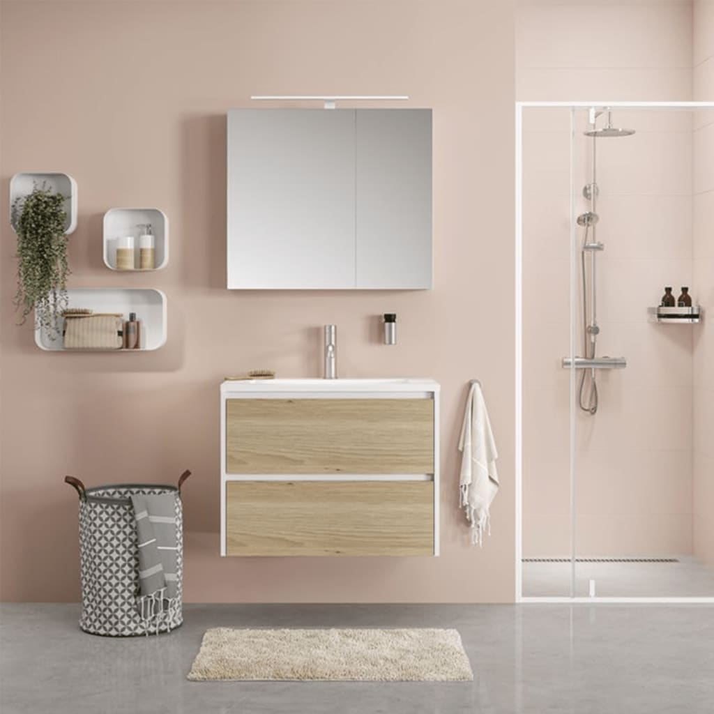 Sealskin wasmand diamanten grijs 60 l 362302012