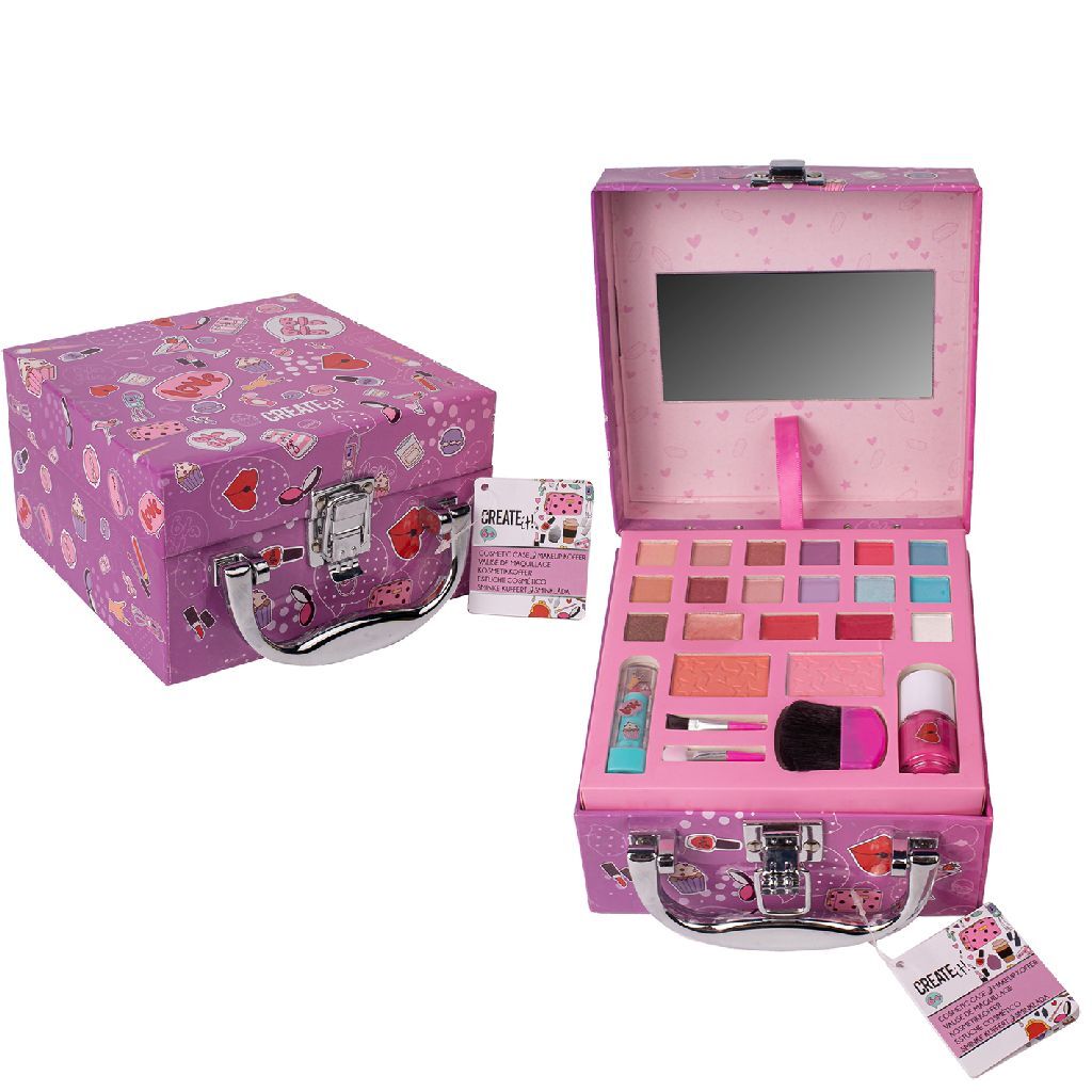Maak het! beauty make-up koffer, 24dlg.