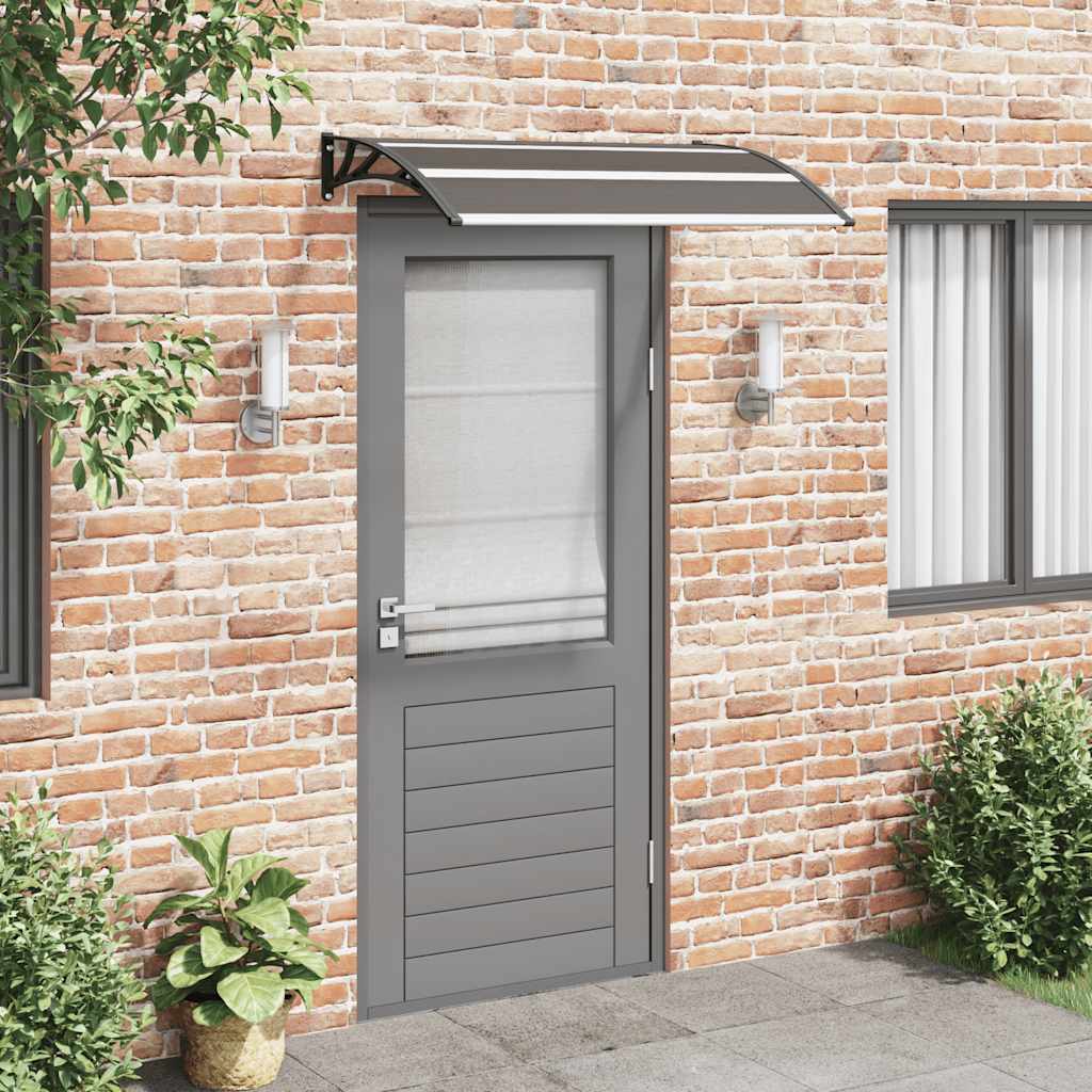 Vidaxl deurluifel 120x75 cm st zwart