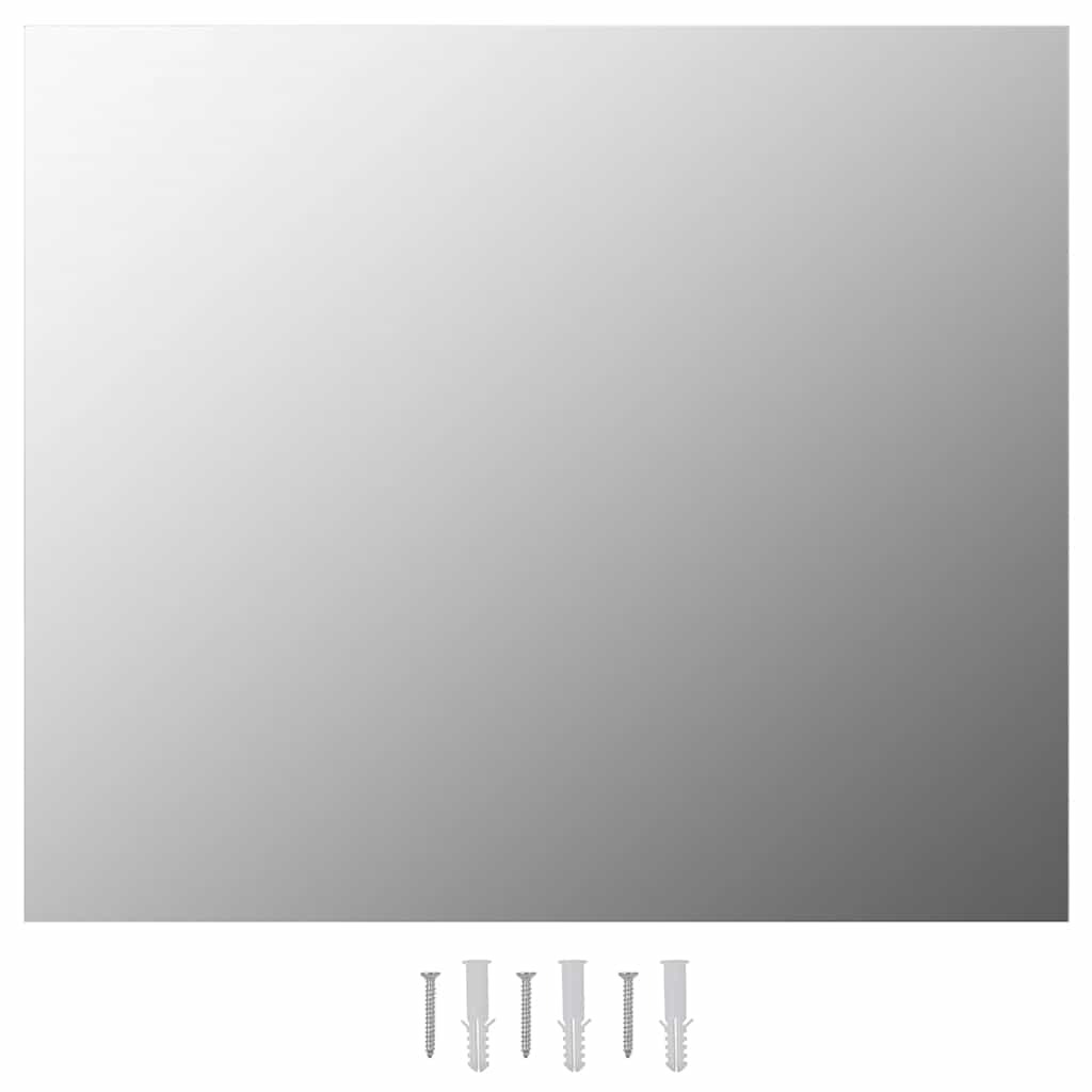 Vidaxl spiegelframeloos 70x50 cm glas