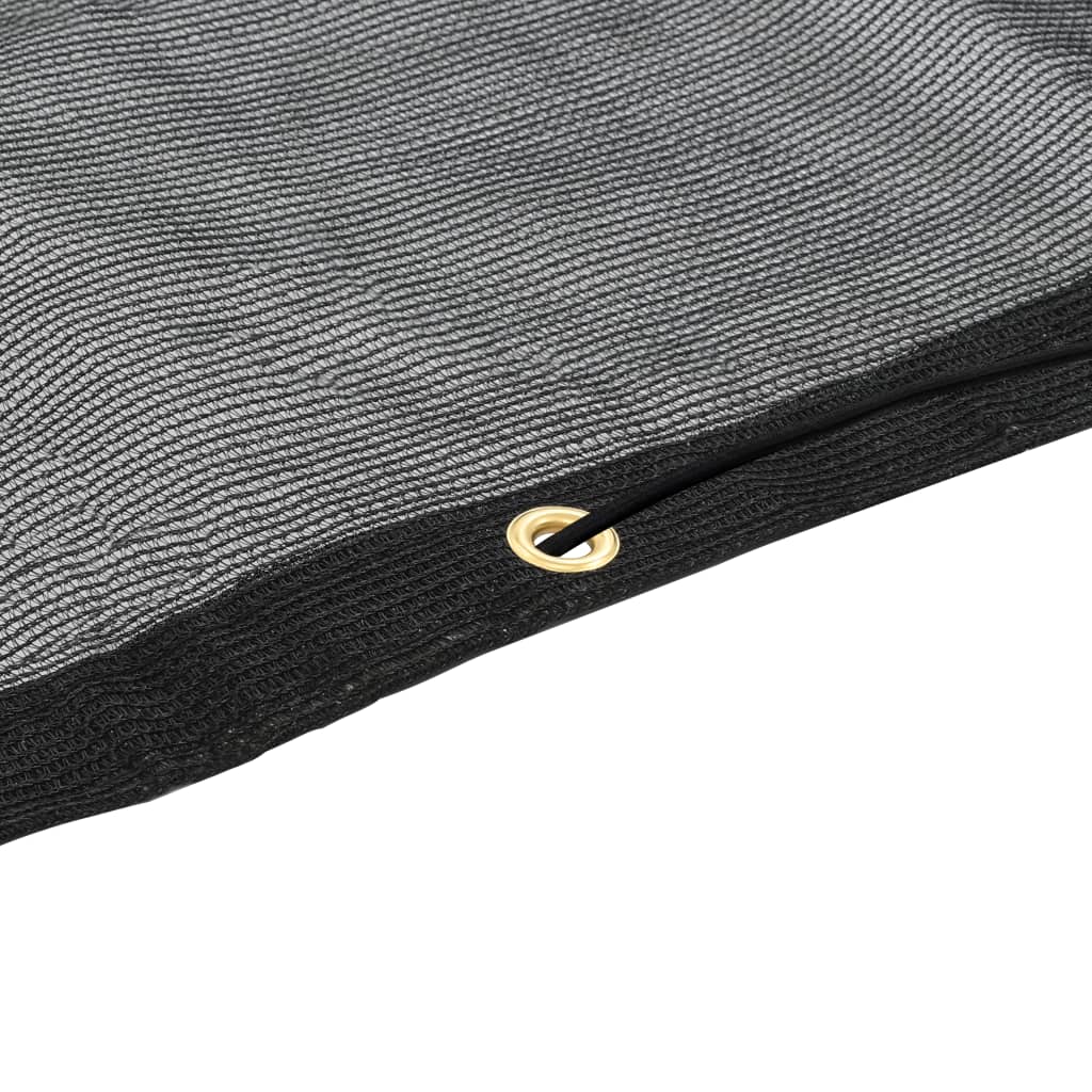 VidaXL Aanhangwagennet 2,5x4,5m HDPE zwart