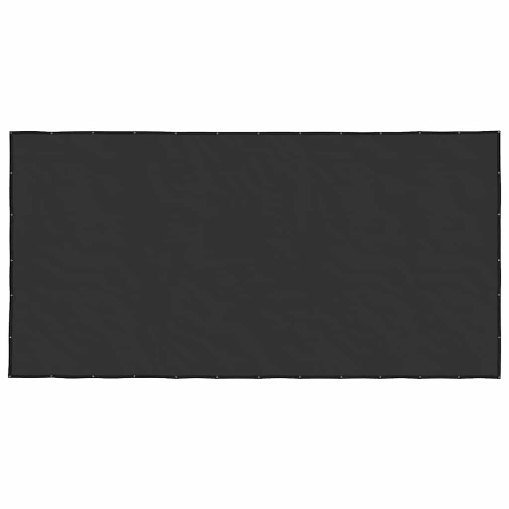 Vidaxl containernet 3x6 m hdpe zwart