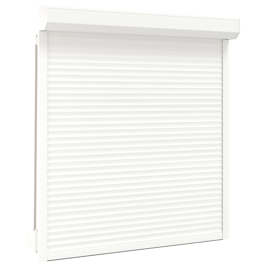 Vidaxl rolluik 140x150 cm aluminium wit