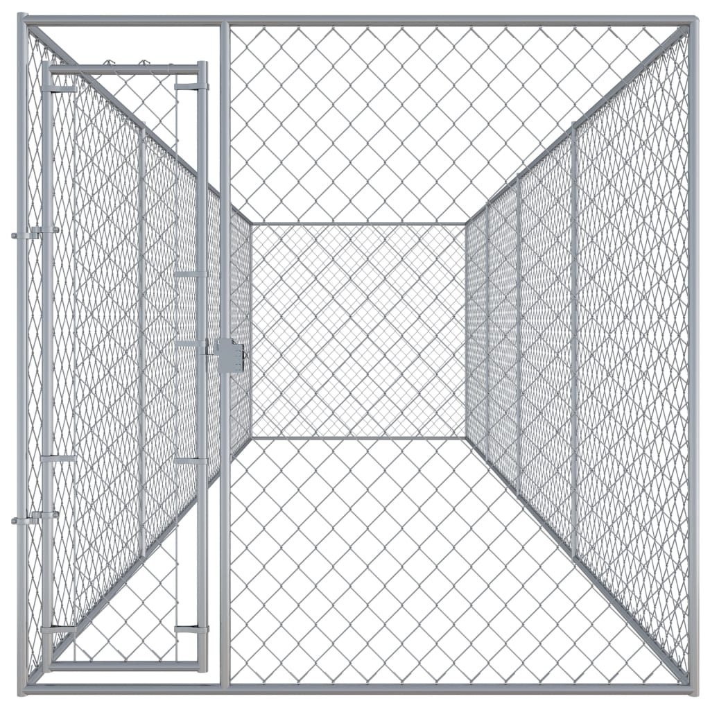 VidaXL Hondenkennel voor buiten 760x192x185m