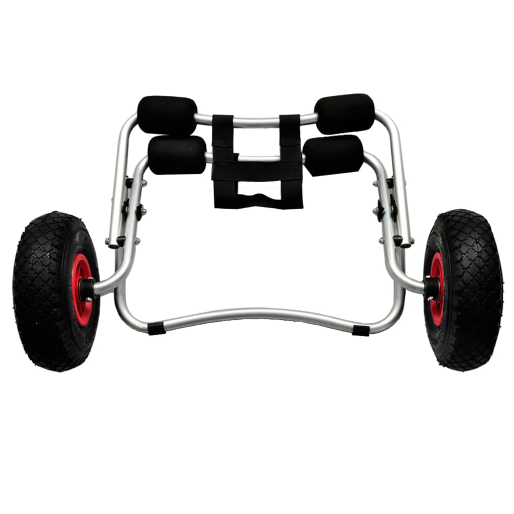 VidaXL Kajaktrolleys 2 st aluminium