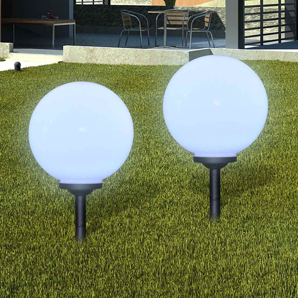 Vidaxl tuinpadlampen 4 st met grondpin led 30 cm