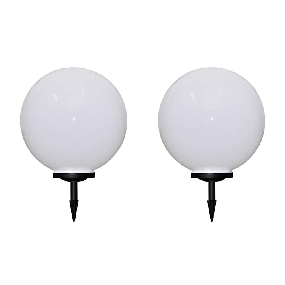 Vidaxl tuinpadlampen 2 st met grondpin led 50 cm