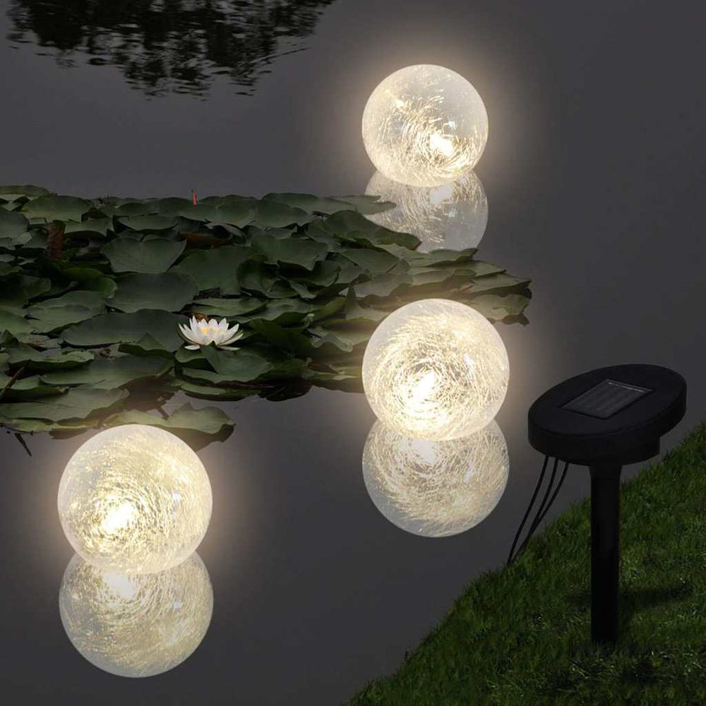 Vidaxl drijflampen 6 st voor vijver en zwembad led
