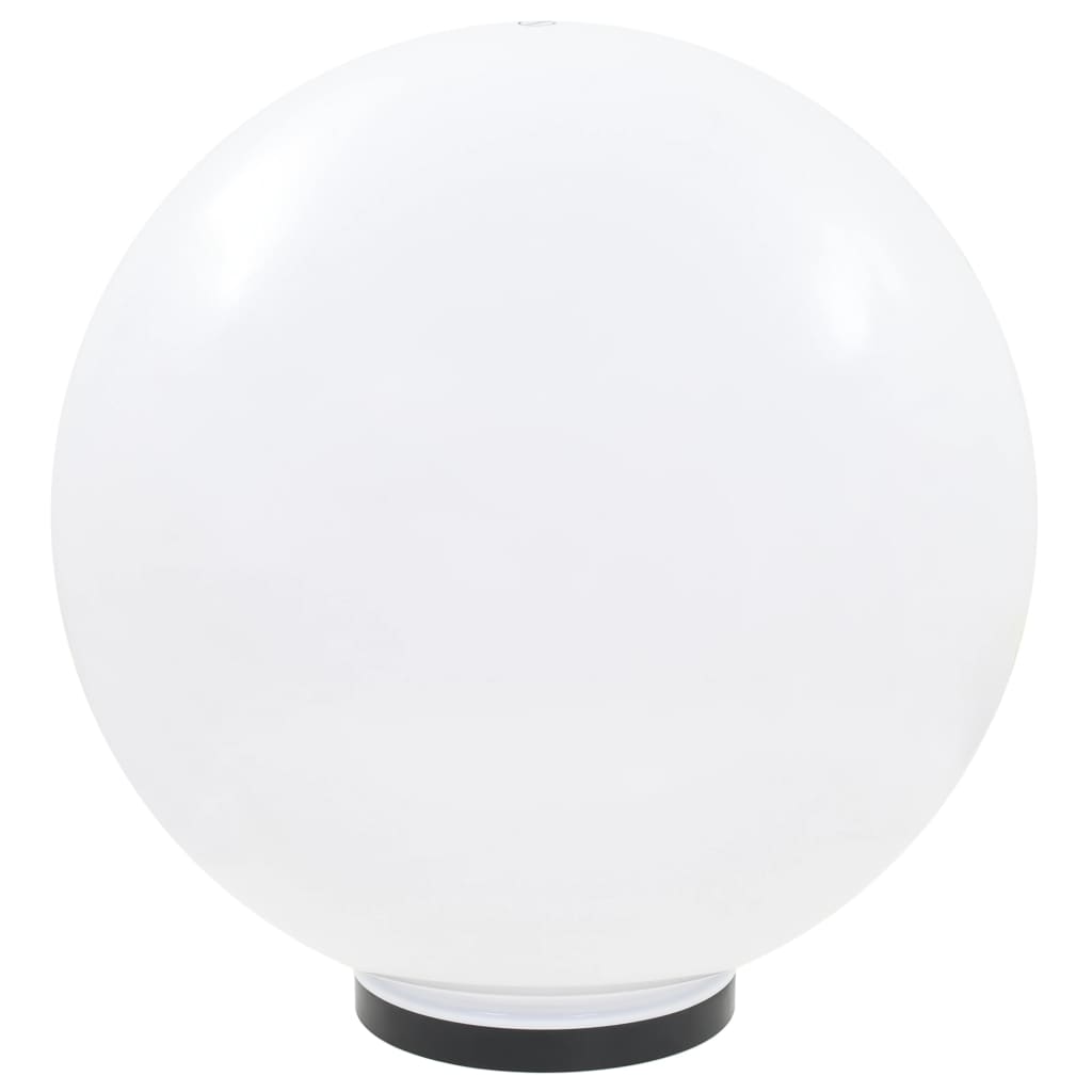 Vidaxl led-bollampen 2 st rond 50 cm pmma