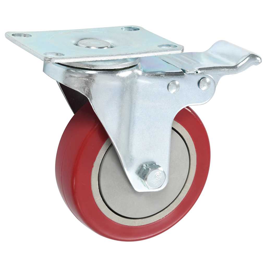 Vidaxl zwenkwielen 8 st 100 mm