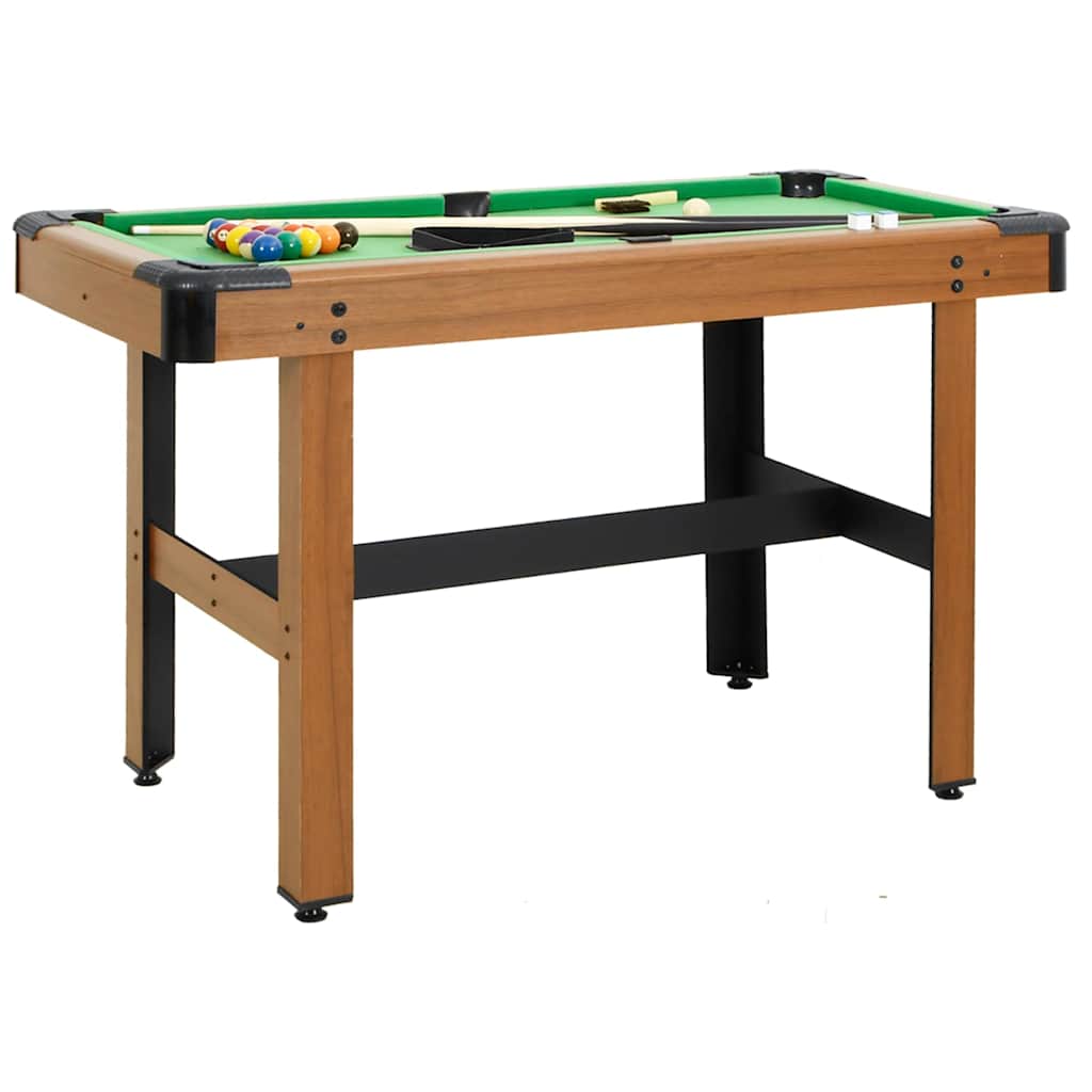 Vidaxl biljarttafel 4 voet 122x61x76 cm bruin
