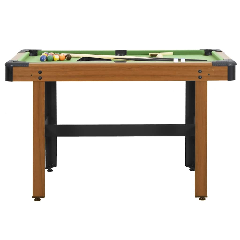 Vidaxl biljarttafel 4 voet 122x61x76 cm bruin