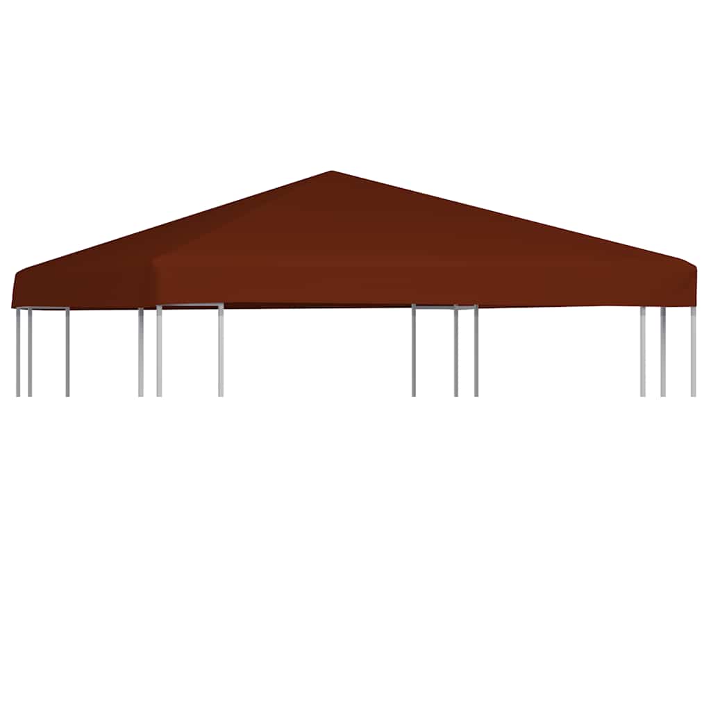 VidaXL Prieeldak 310 g m² 3x3 m terracotta