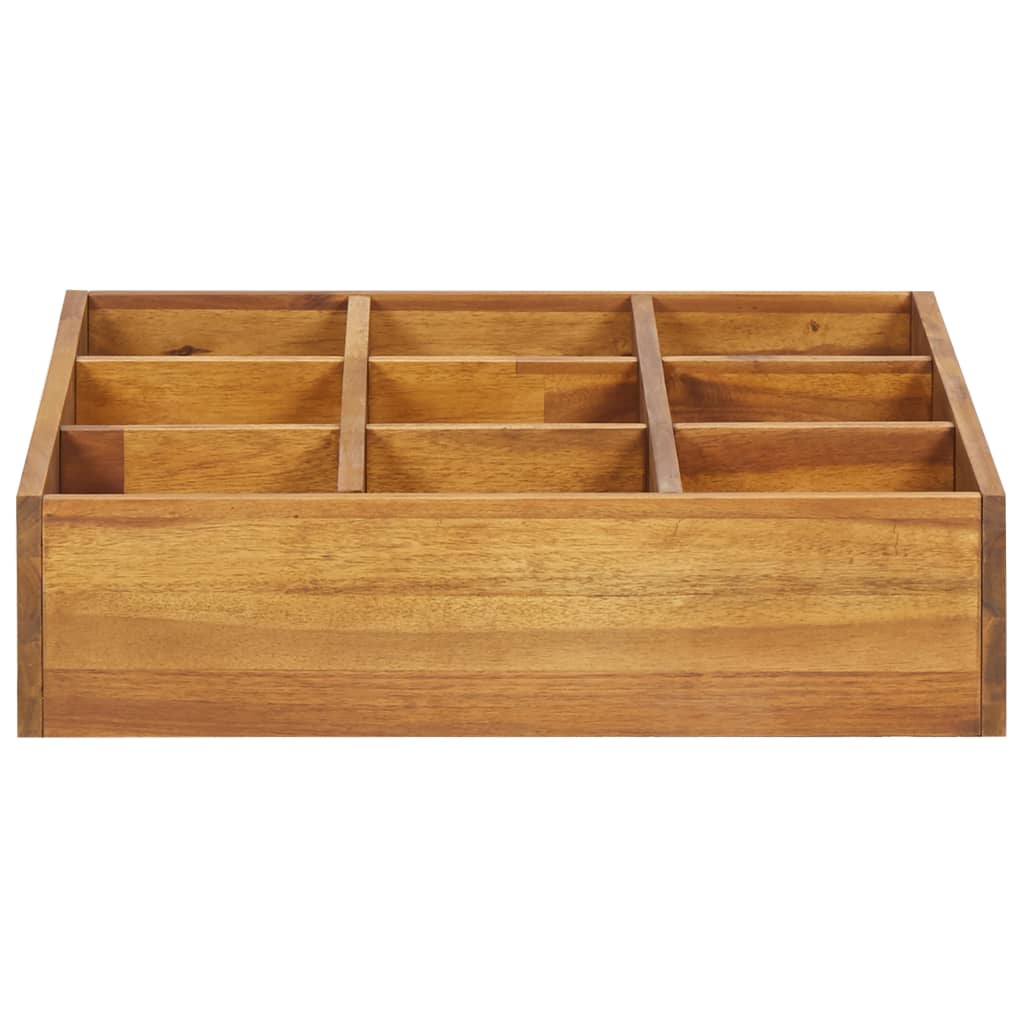 Vidaxl kruidenplantenbak vergroot 60x60x15 cm massief acaciahout