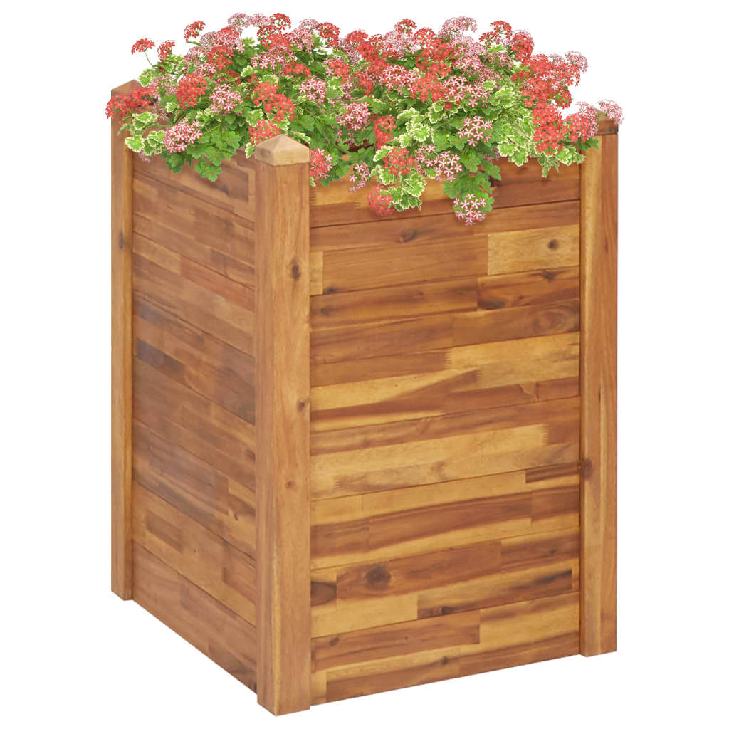 VidaXL Plantenbak 60x60x84 cm massief acaciahout