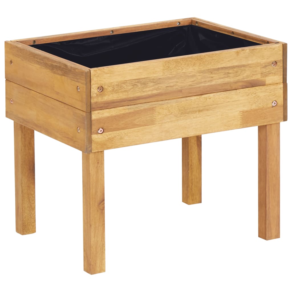 Vidaxl plantenbak 50x40x45 cm massief acaciahout