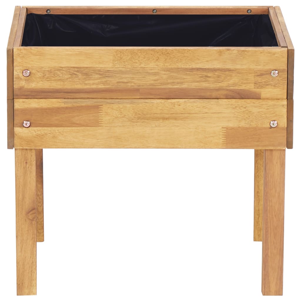 Vidaxl plantenbak 50x40x45 cm massief acaciahout