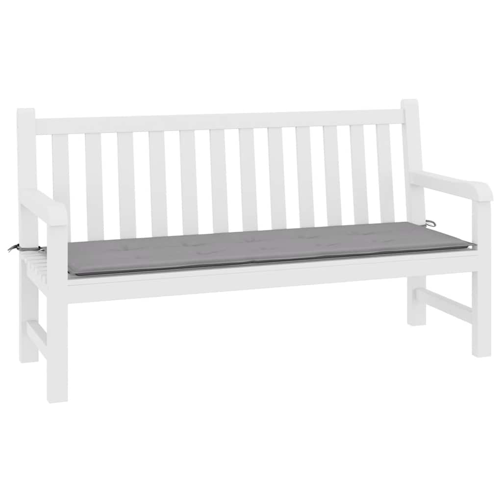 Vidaxl tuinbankkussen 200x50x4 cm oxford stof grijs