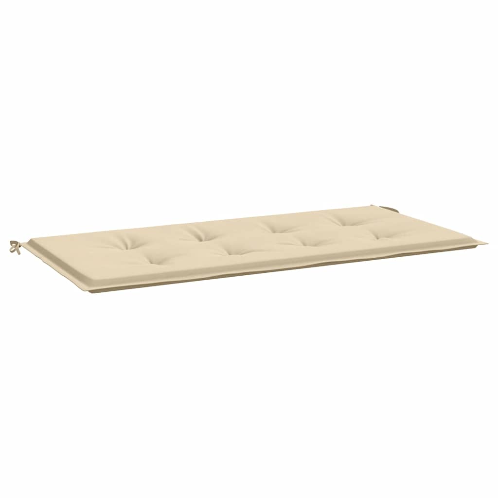 Vidaxl tuinbankkussen 120x50x4 cm oxford stof beige