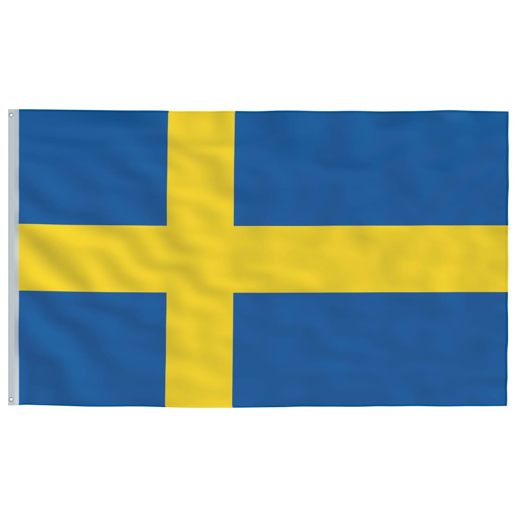 Vidaxl vlag Zweden 90x150 cm