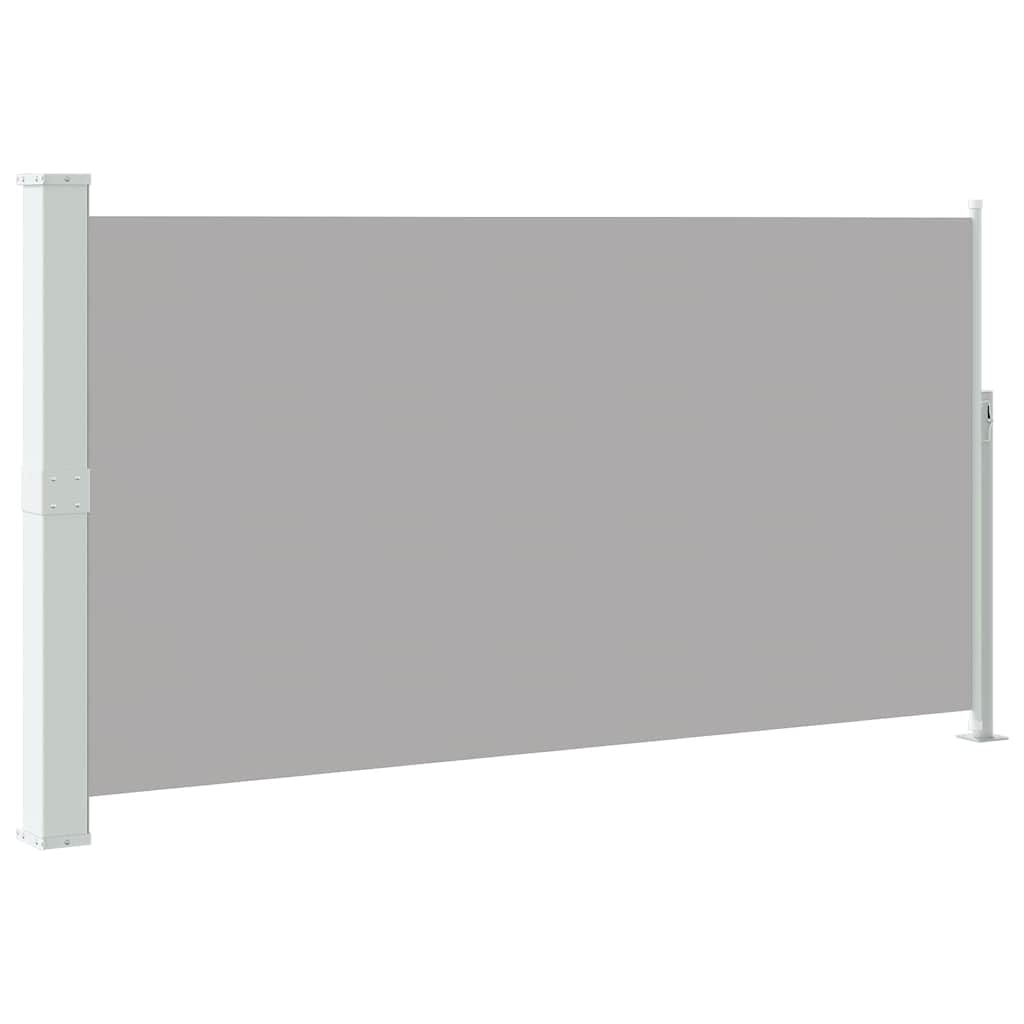Vidaxl tuinscherm uittrekbaar 170x300 cm grijs
