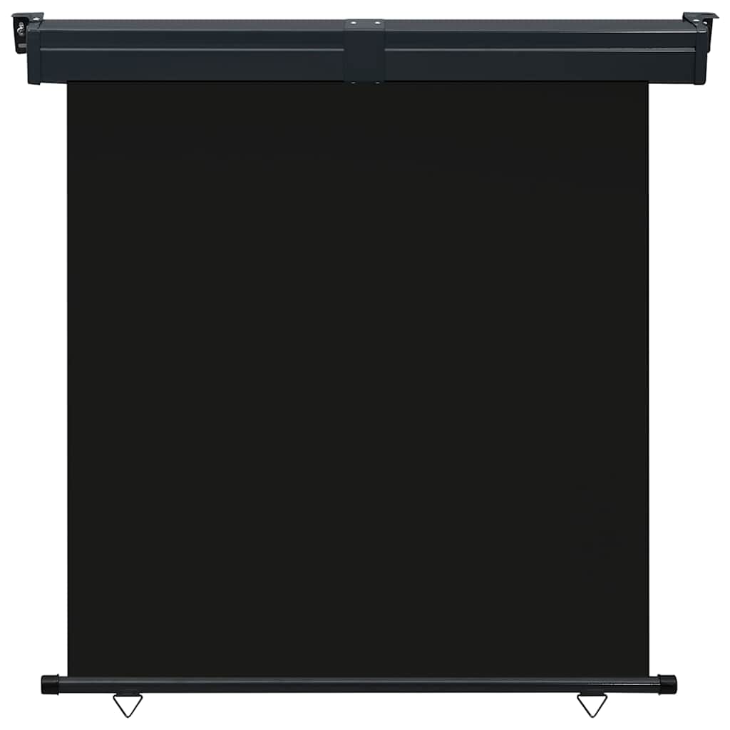 Vidaxl balkonscherm 175x250 cm zwart