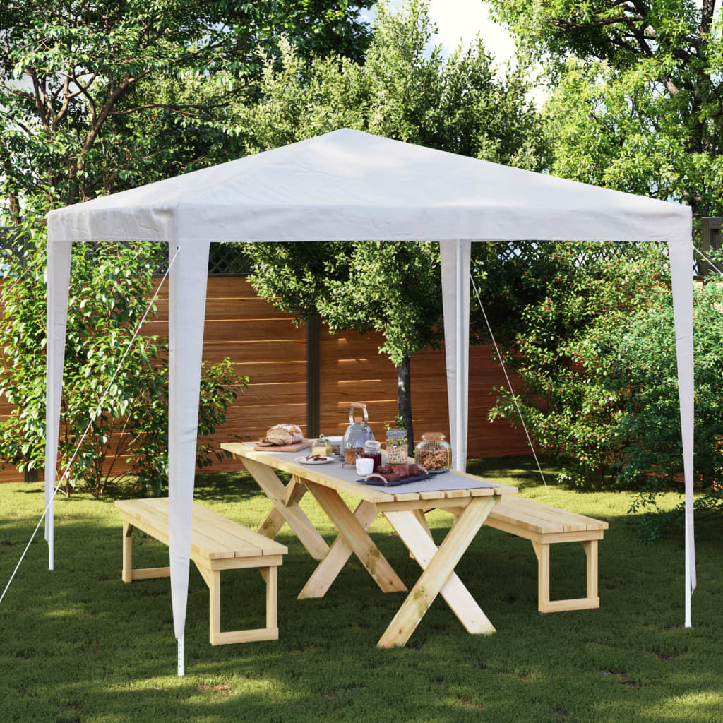 Vidaxl partytent 2,5x2,5m wit