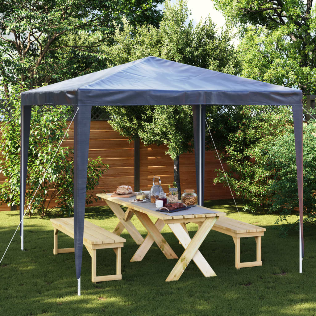 Vidaxl partytent 2,5x2,5m blauw
