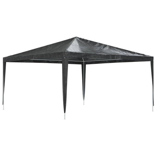 Vidaxl partytent professioneel 90 g m² 4x4 m antraciet