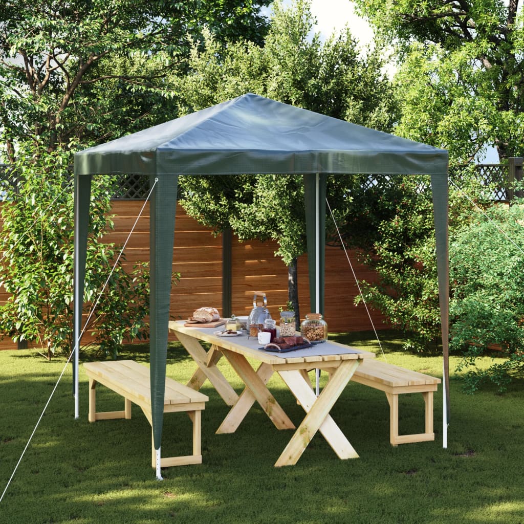 Vidaxl partytent professioneel 2x2m groen