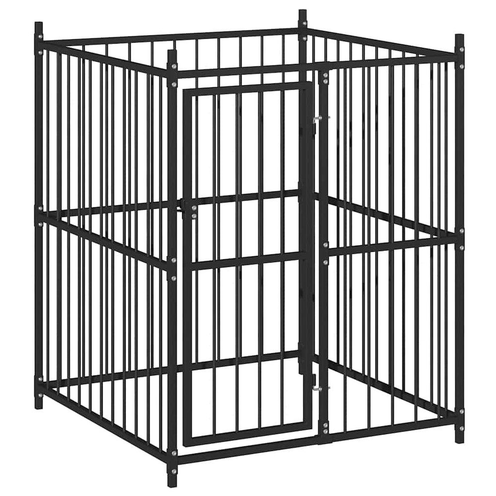 Vidaxl hondenkennel voor buiten 120x120x150 cm