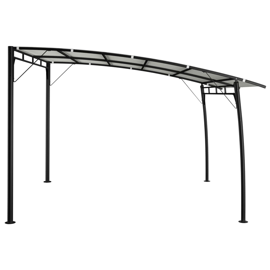 Vidaxl zonneluifel 3x3x2,55m crèmekleurig