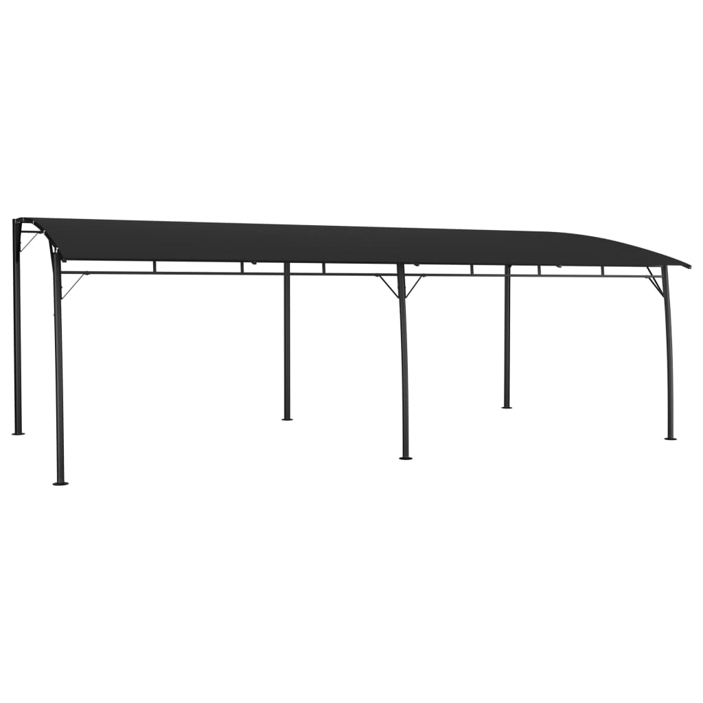 VidaXL Zonneluifel 6x3x2,55m antracietkleurig