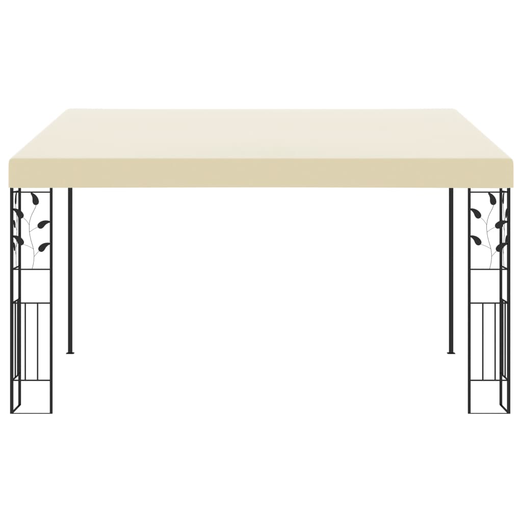 VidaXL Wandprieel 4x3x2,5m crème