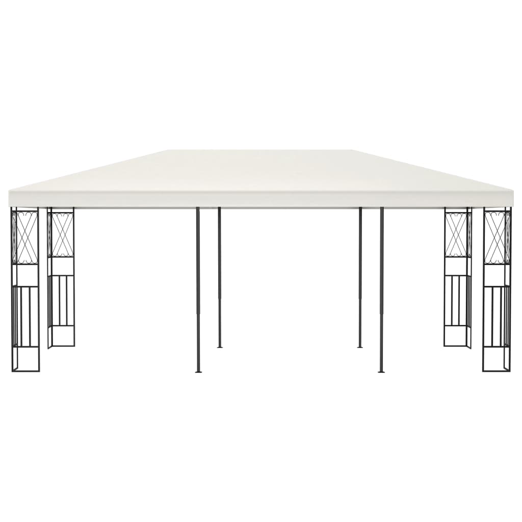VidaXL Prieel 3x6m stof crème