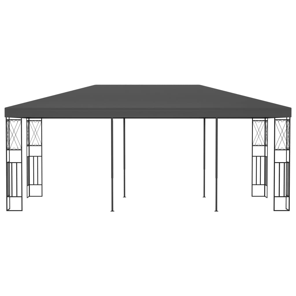 VidaXL Prieel 3x6m stof antraciet