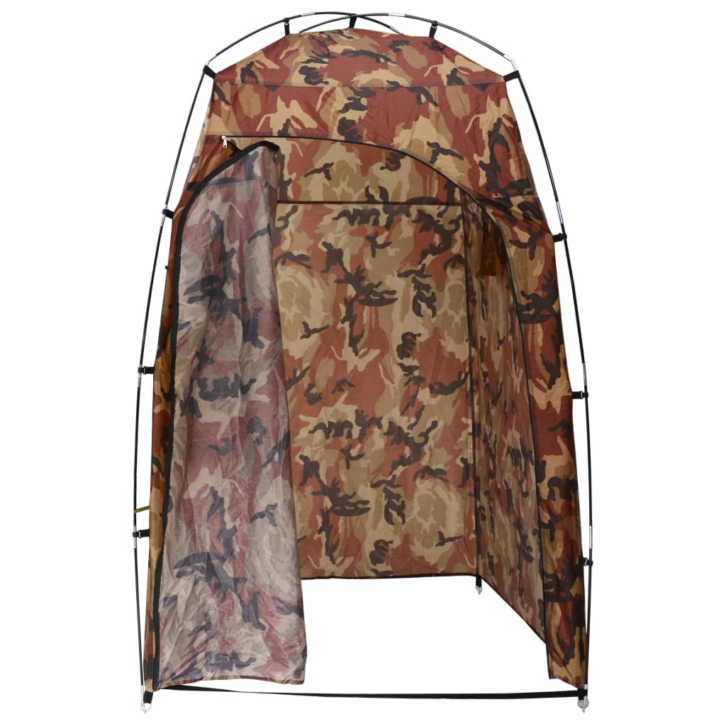 Vidaxl douche-wc-omkleedtent camouflage