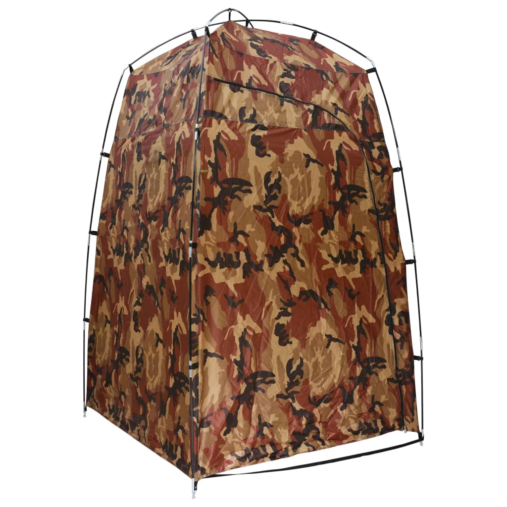 Vidaxl douche-wc-omkleedtent camouflage