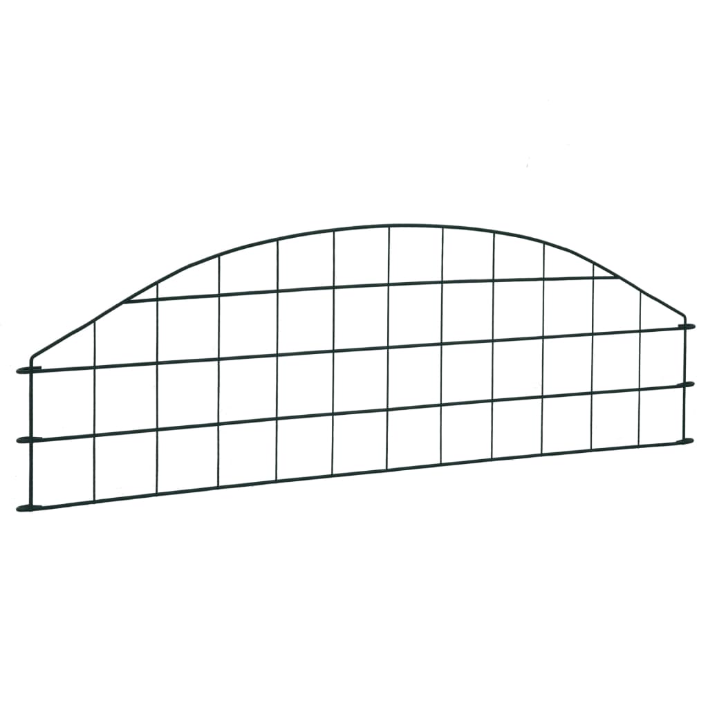 Vidaxl beschermset gebogen 77,3x26 cm groen