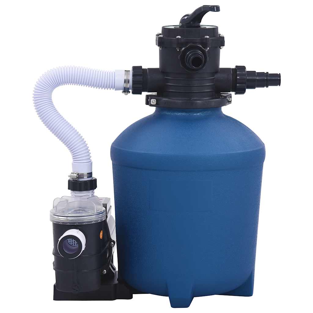 Vidaxl zandfilterpomp met timer 530 w 10980 lu