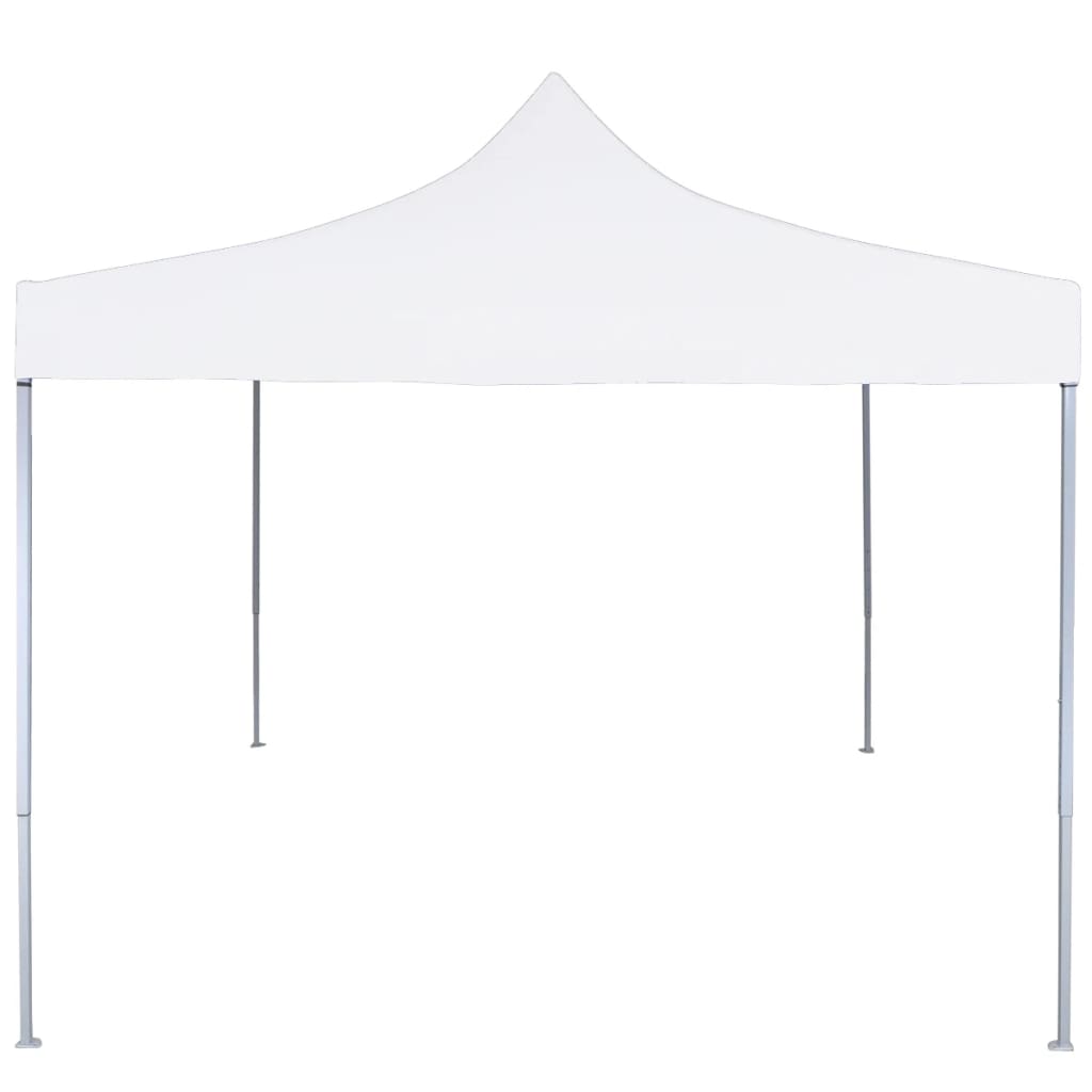 Vidaxl partytent inklapbaar 3x3m staal wit