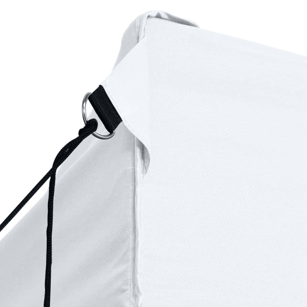 VidaXL Partytent met 3 zijwanden inklapbaar 3x4,5m wit