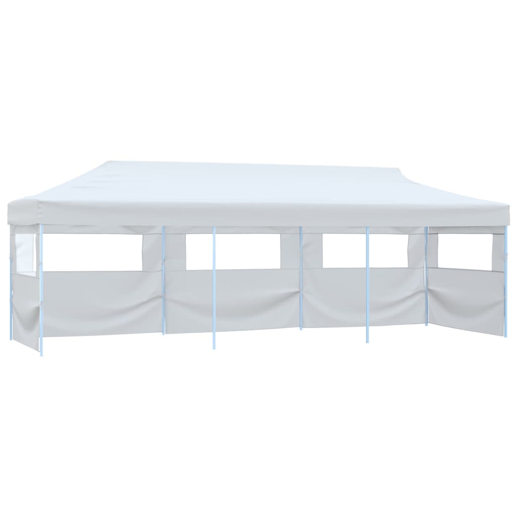 VidaXL Partytent pop-up met 5 zijwanden 3x9m wit